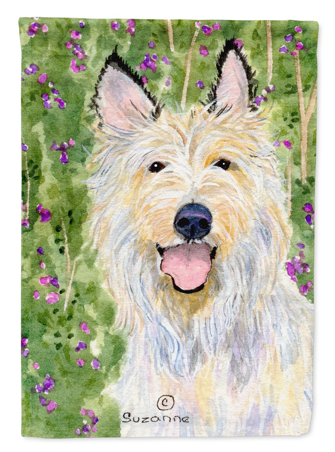 Berger Picard Flag le cadeau parfait pour les amoureux de chiens et jardins