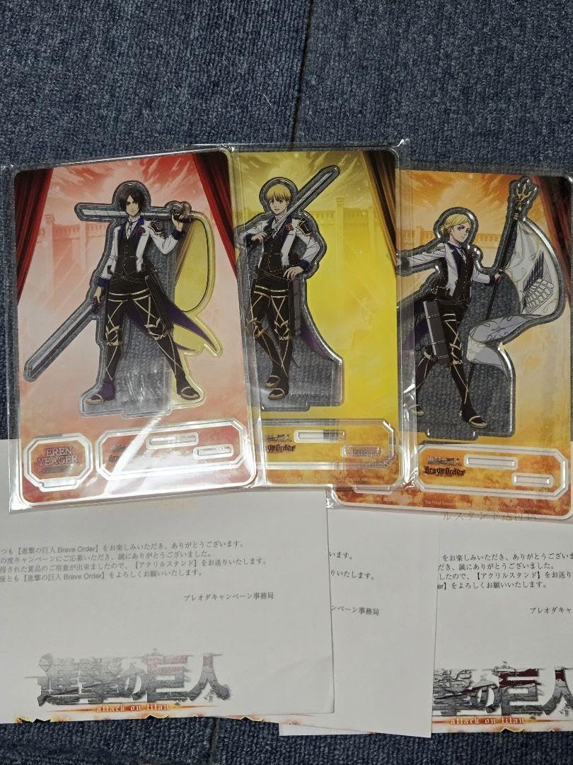 Amazon.co.jp: ブレオダ アクスタ 3種セット : おもちゃ