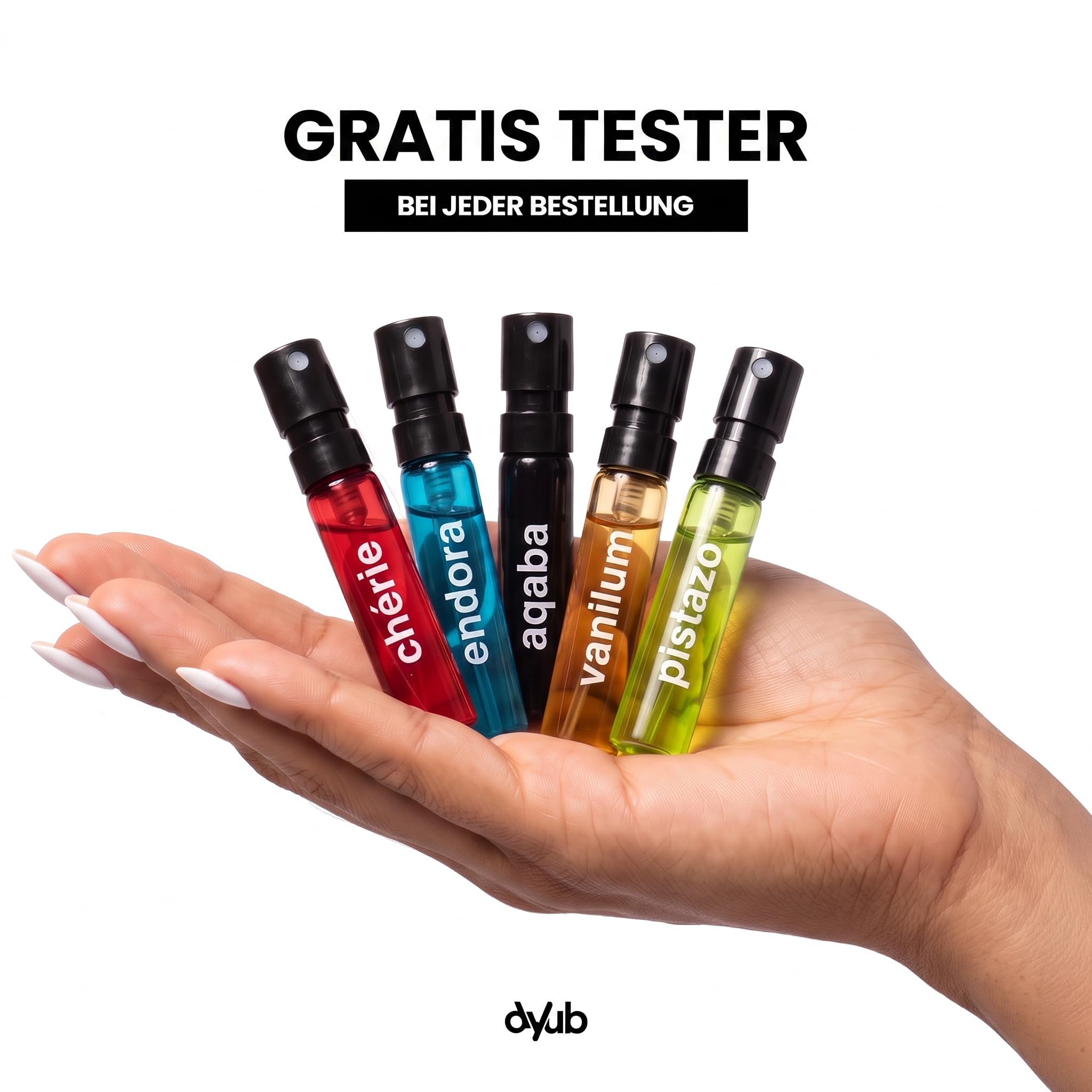 ENDORA - Extrait de Parfum Unisex 50 ml – (35% Duftöl) mit Pheromonen - Frisch-zitrischer Duft mit Orange, Jasmin, Moschus & Zuckerwatte - bis zu 12h lang anhaltender Duft - Made in Germany