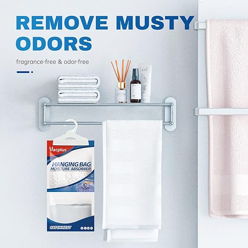 Miniatura 7 de Vacplus Paquetes absorbentes de humedad, paquete de 30 paquetes sin fragancia, paquetes de humedad, paquetes desecantes, bolsas deshumidificadoras