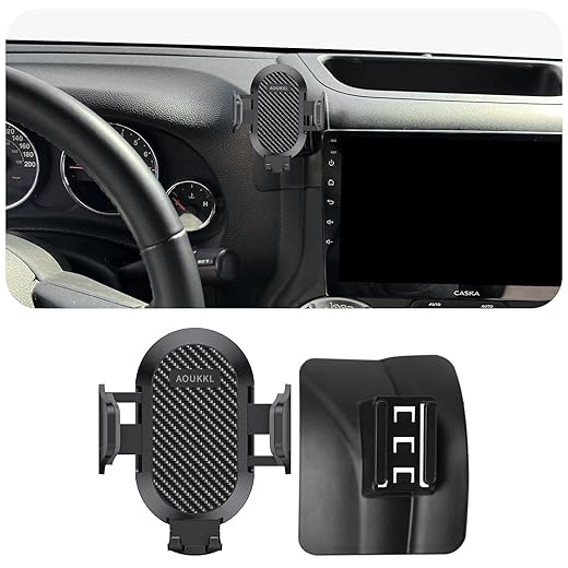 Thick-Case Friendly Dash Phone Holder