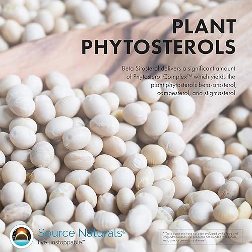 Miniatura 6 de Source Naturals Mega Strength Beta Sitosterol 375mg - 120 Tabletas