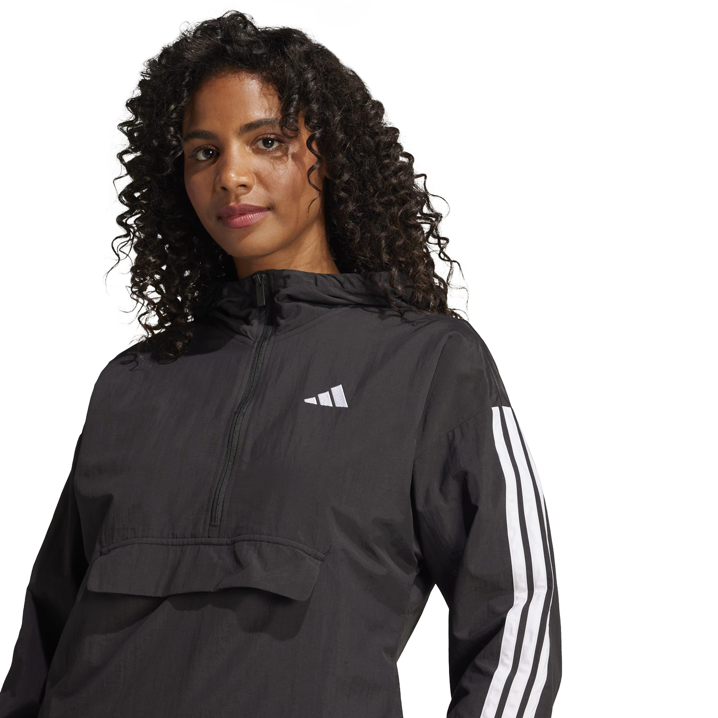 adidas Damen ESSENTIALS 3-STRIPES LIFESTYLE WOVEN WINDBREAKER