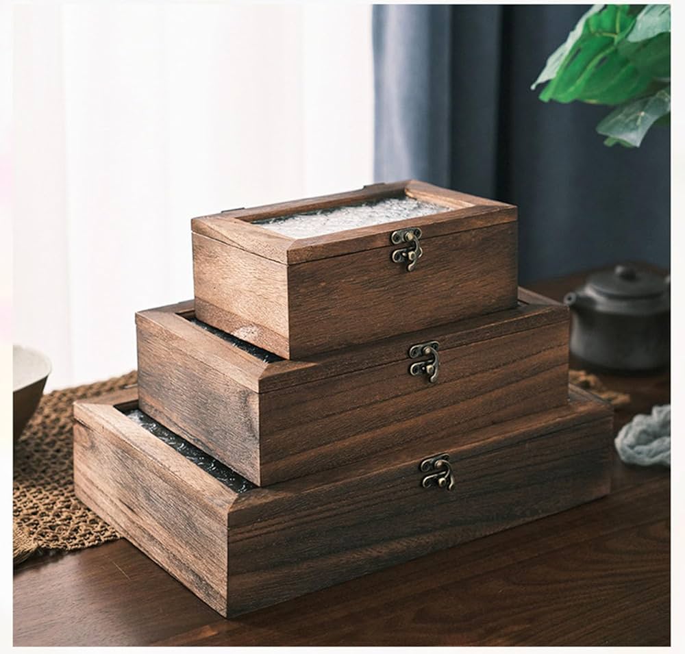 ジュエリーボックス　木製　アクセサリーケース ウッド コレクションケース ウッドボックス 木製 小物入れ 木箱 アクセサリーケース