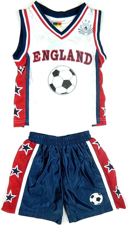 Fußball Kit Set Für Kinder - T-Shirt & Shorts In 13 Farben Größe 2-12 Jahre