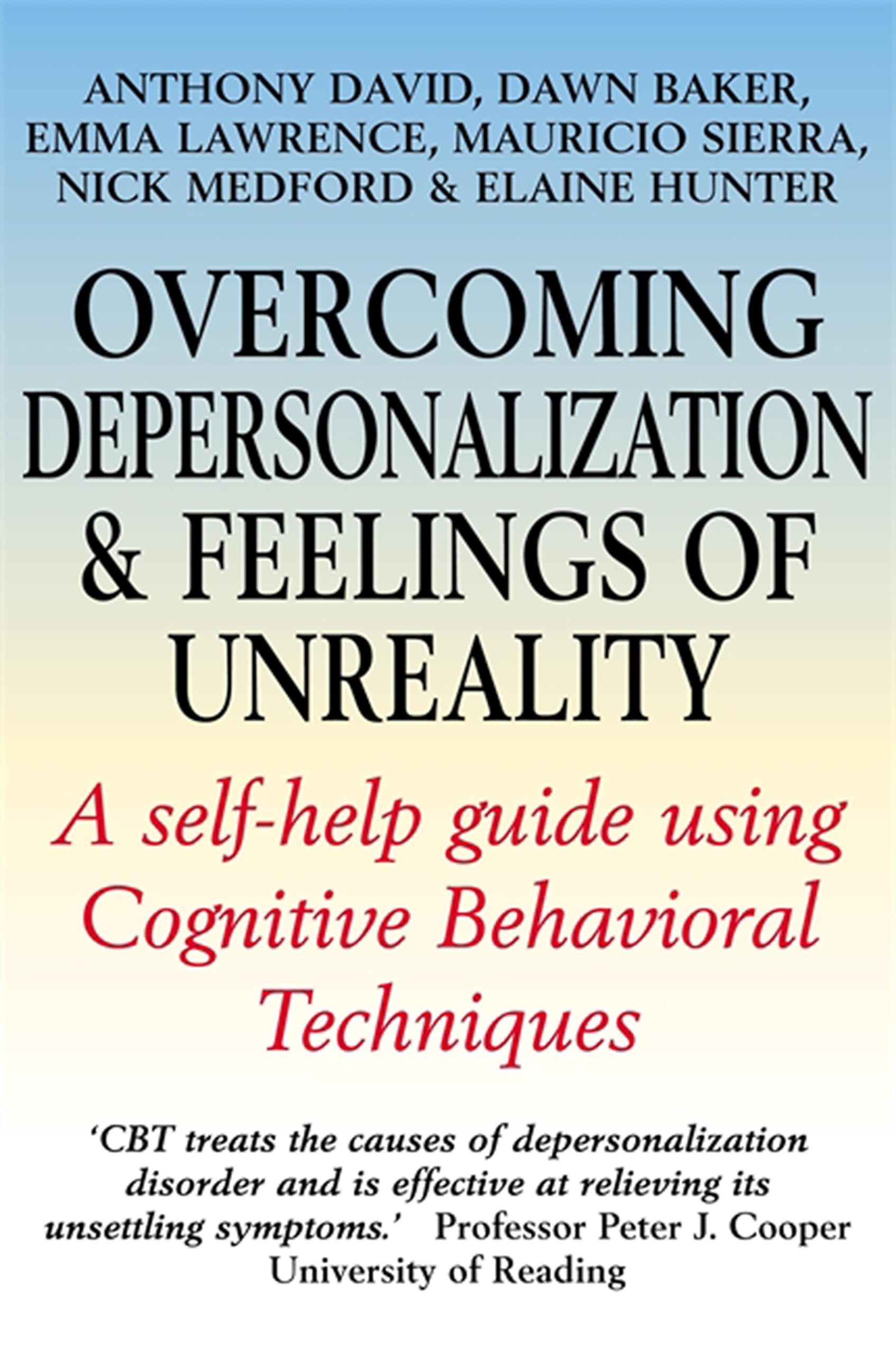 Buy Overcoming Depersonalisation and Feelings of Unreality — BookShops.in