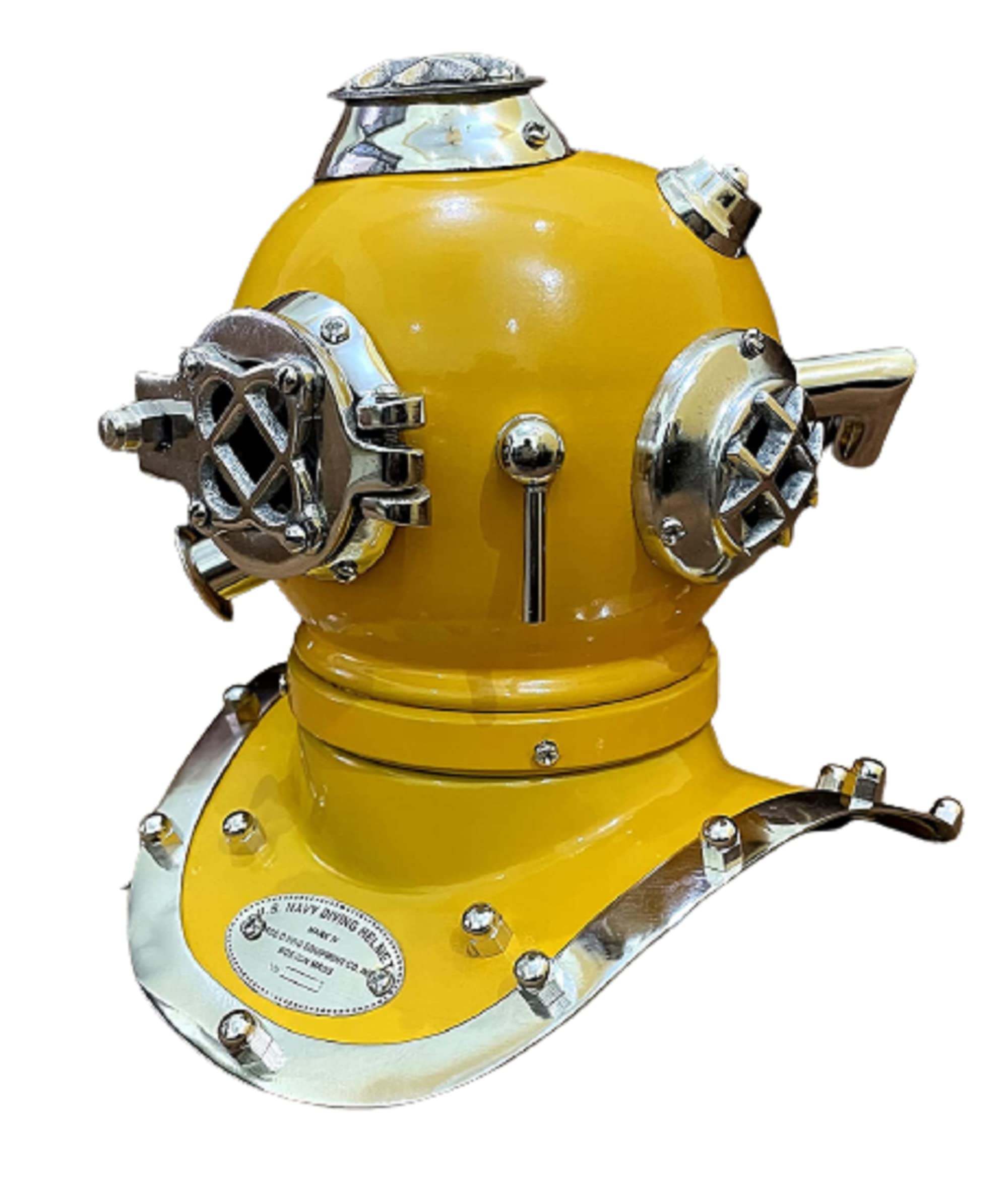 Náutico Mini Casco de Buceo Marino US Marina V Mark Casco de Buceo Antiguo Casco de Buceo Vintage Casco de Buceo Pequeño Casco de Buceo