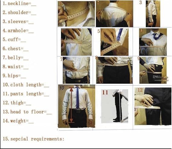 Men's 3 PC Peak Lapel Dark Navy Suits Slim Fit Groom Tuxedos Wedding Suits