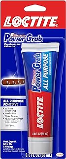 Loctite Power Grab Express All Purpose Construction Adhesive, White, 3 f...