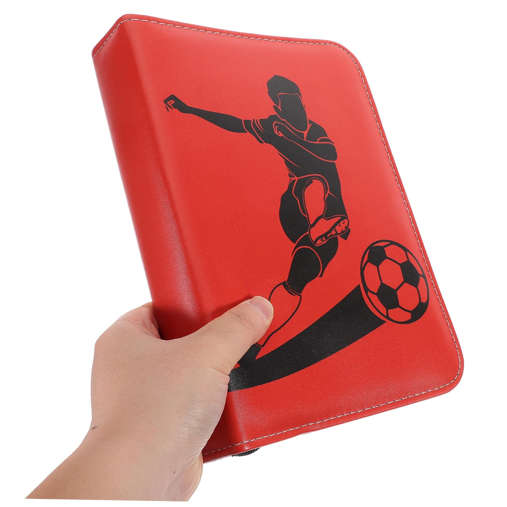 Sammelkarten Album für Fußball Karten Kartenhalter Ordner Organizer für Sport Sammelalbum Transparente Kartentasche Praktische Aufbewahrung für Sammler und Enthusiasten