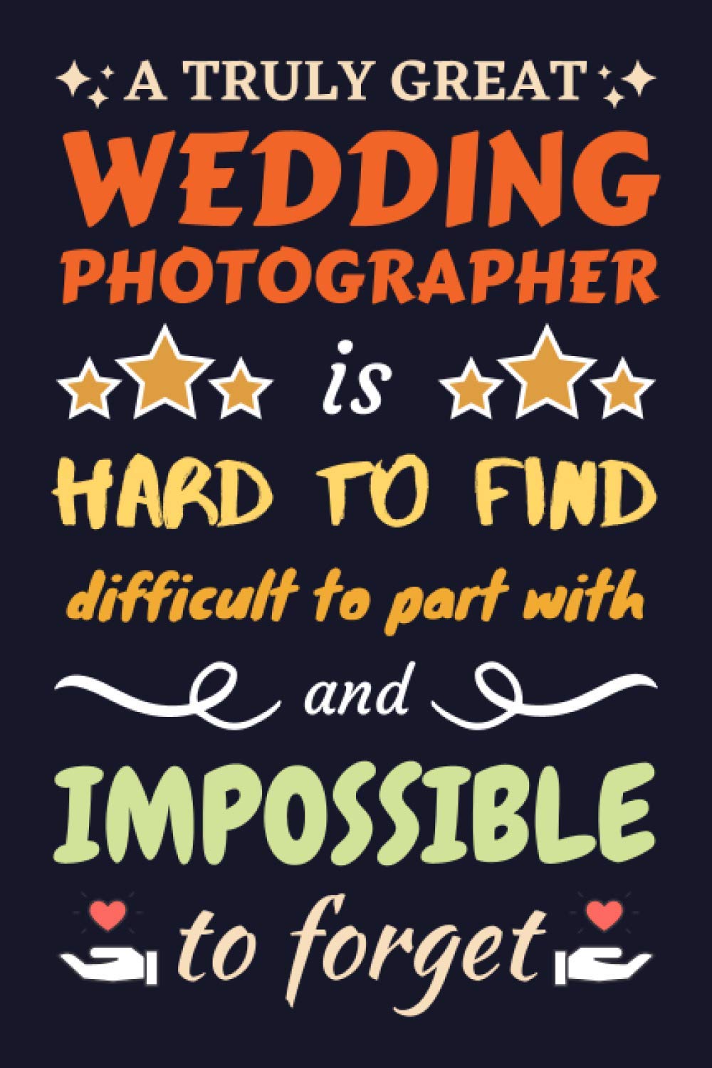 Wedding Photographer Gifts: Lined Notebook Journal Diary Paper Blank, an Appreciation Gift for Wedding Photographer to Write in (Volume 7)