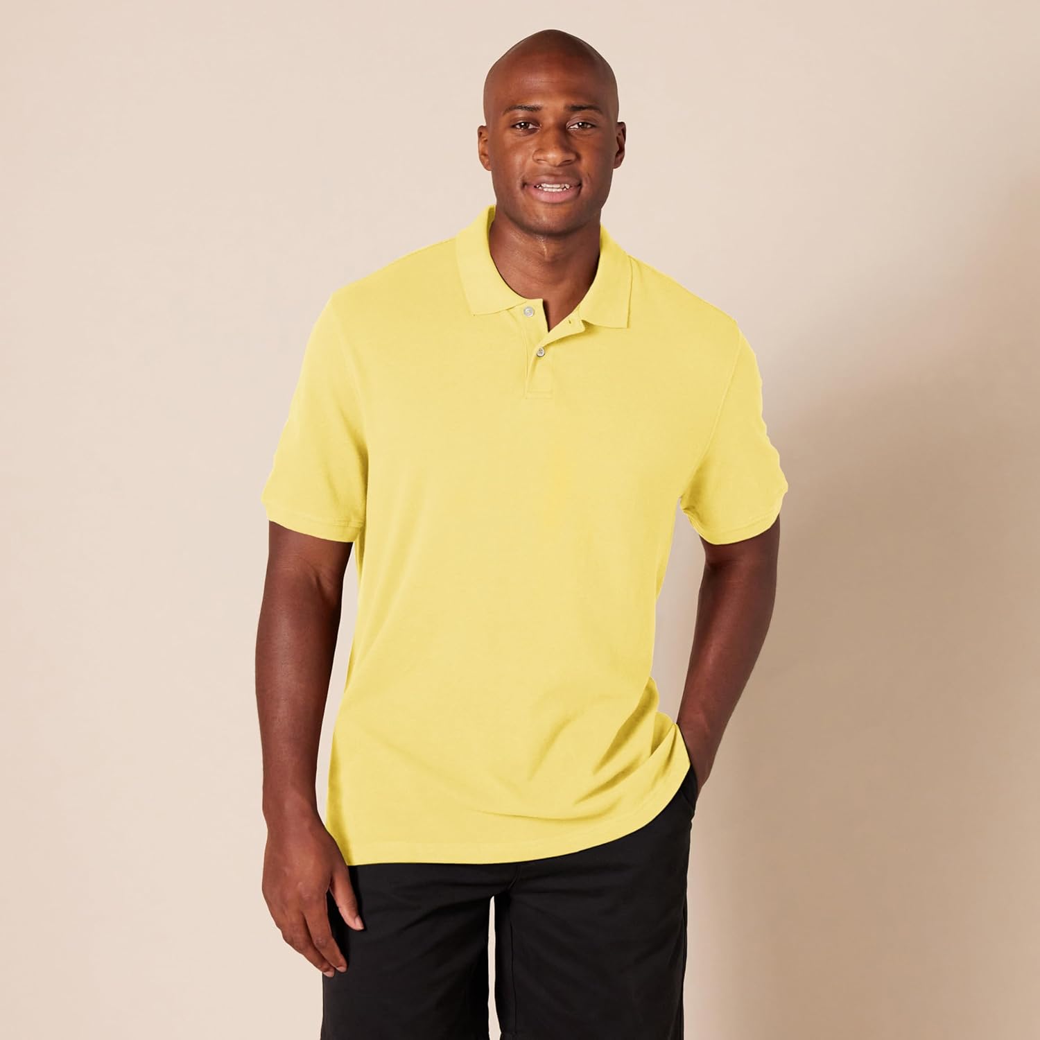 Amazon Essentials Men's Polo Shirts Short Sleeve, Slim-Fit Cotton Pique - Image 6