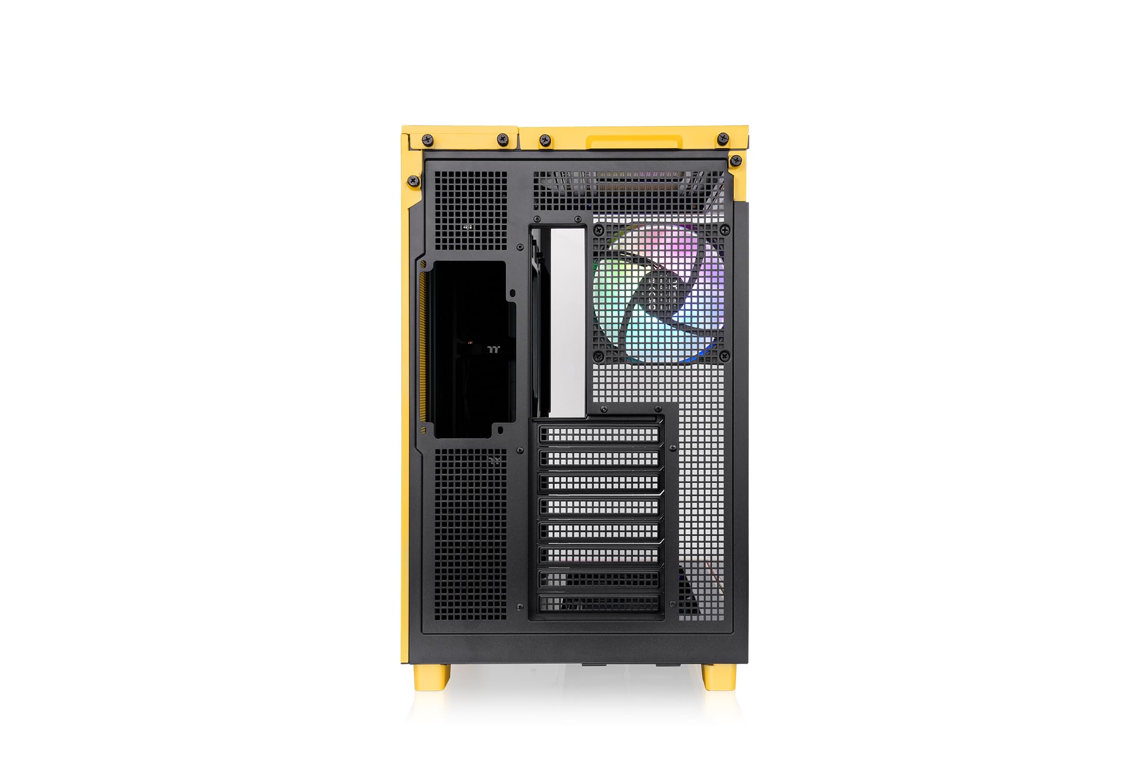 Thermaltake View 380 XL TG ARGB | Mid Tower PC‑Gehäuse | 4‑mm Tempered Glass | E‑ATX & XL‑Mainboard Support | USB‑C Front I/O… – Ansicht 4