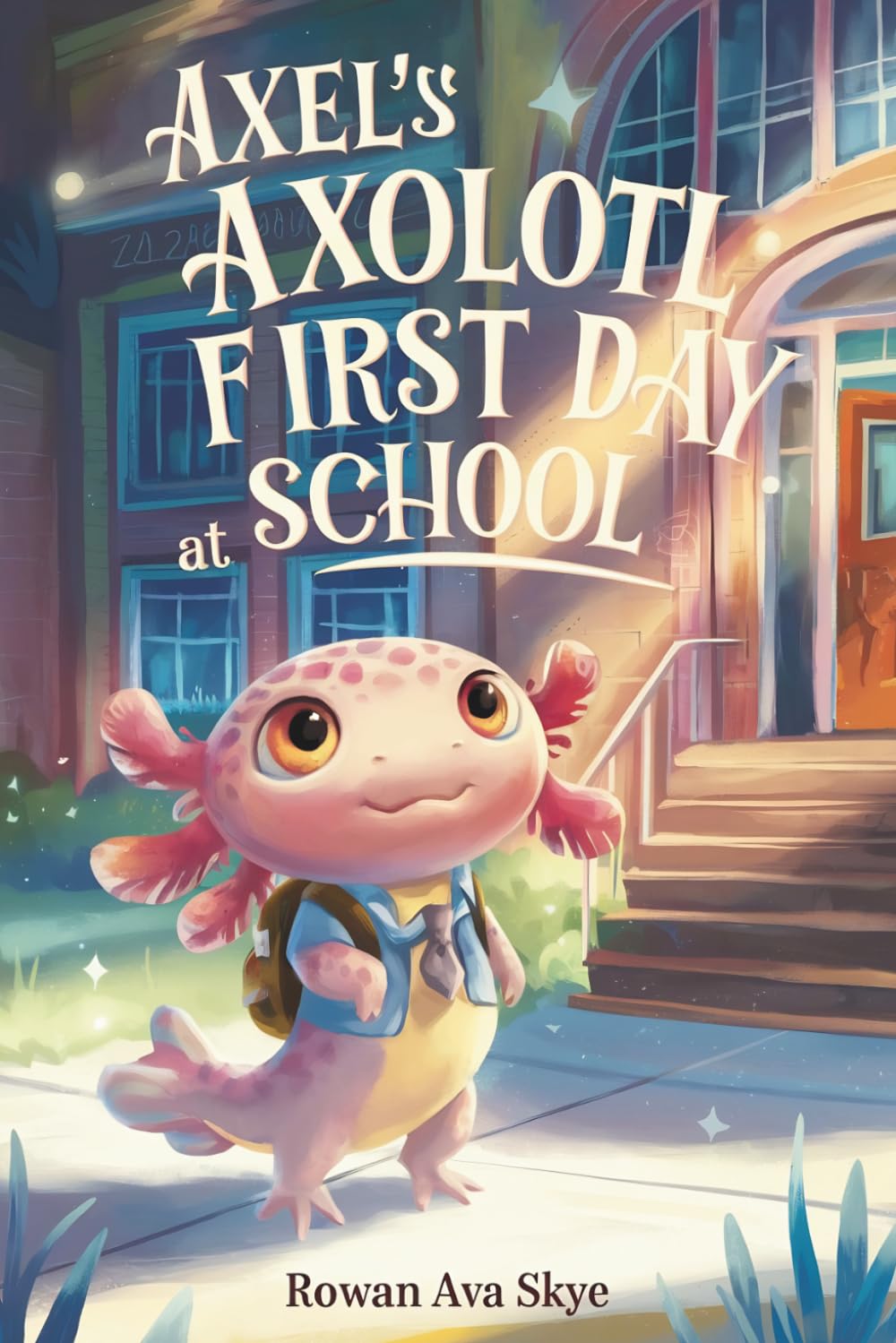 Axel’s Axolotl First Day at School: A Heartwarming Children’s Story About Courage, Friendship and New Beginnings: 4