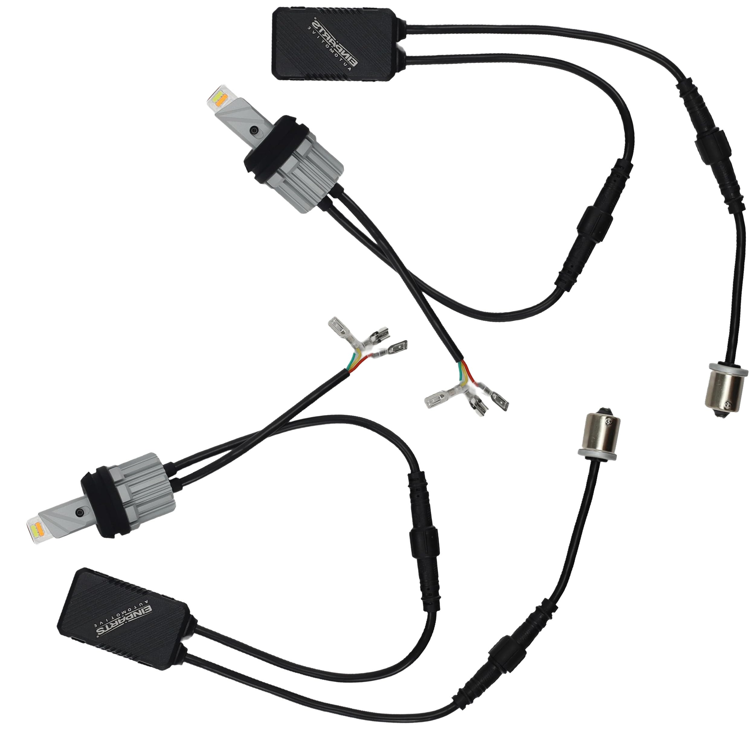 EinParts Automotive EPL335B Żarówki LED P21W 2w1 DRL + Kierunkowskaz
