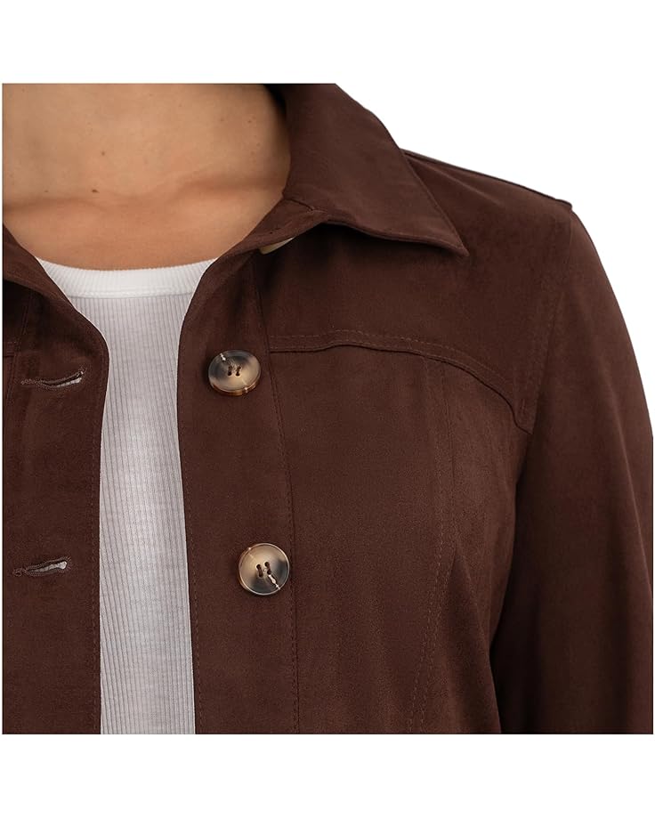 KUT from the Kloth Matilda - Crop Trucker Jacket w/ Patch Pockets - #4 of 4
