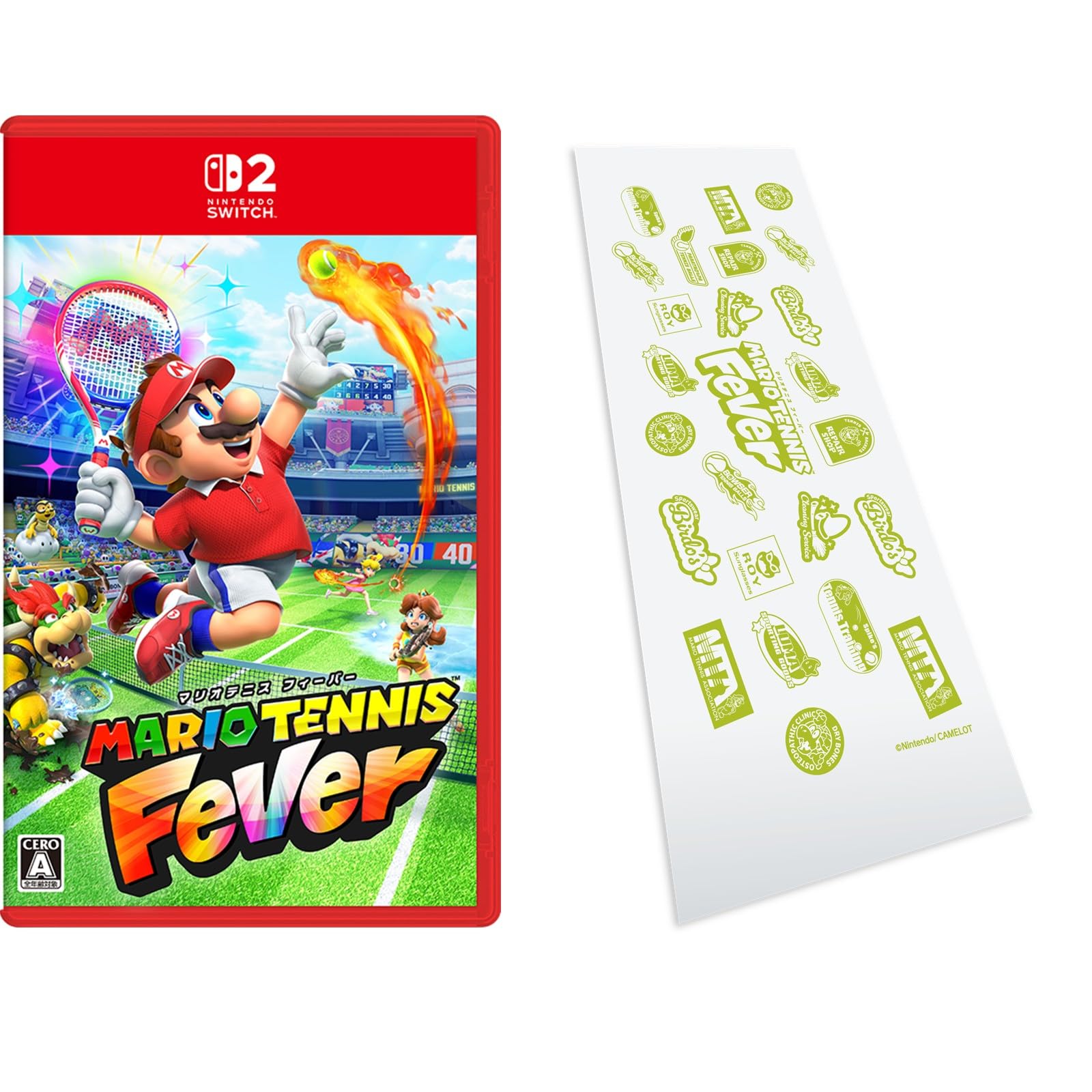Amazon.co.jp: マリオテニス フィーバー -Switch2【Amazon.co.jp限定