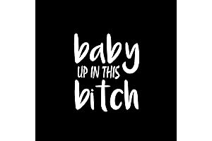 AGL Baby Up in This Bitch Decal | Vinyl Sticker for Vans,...