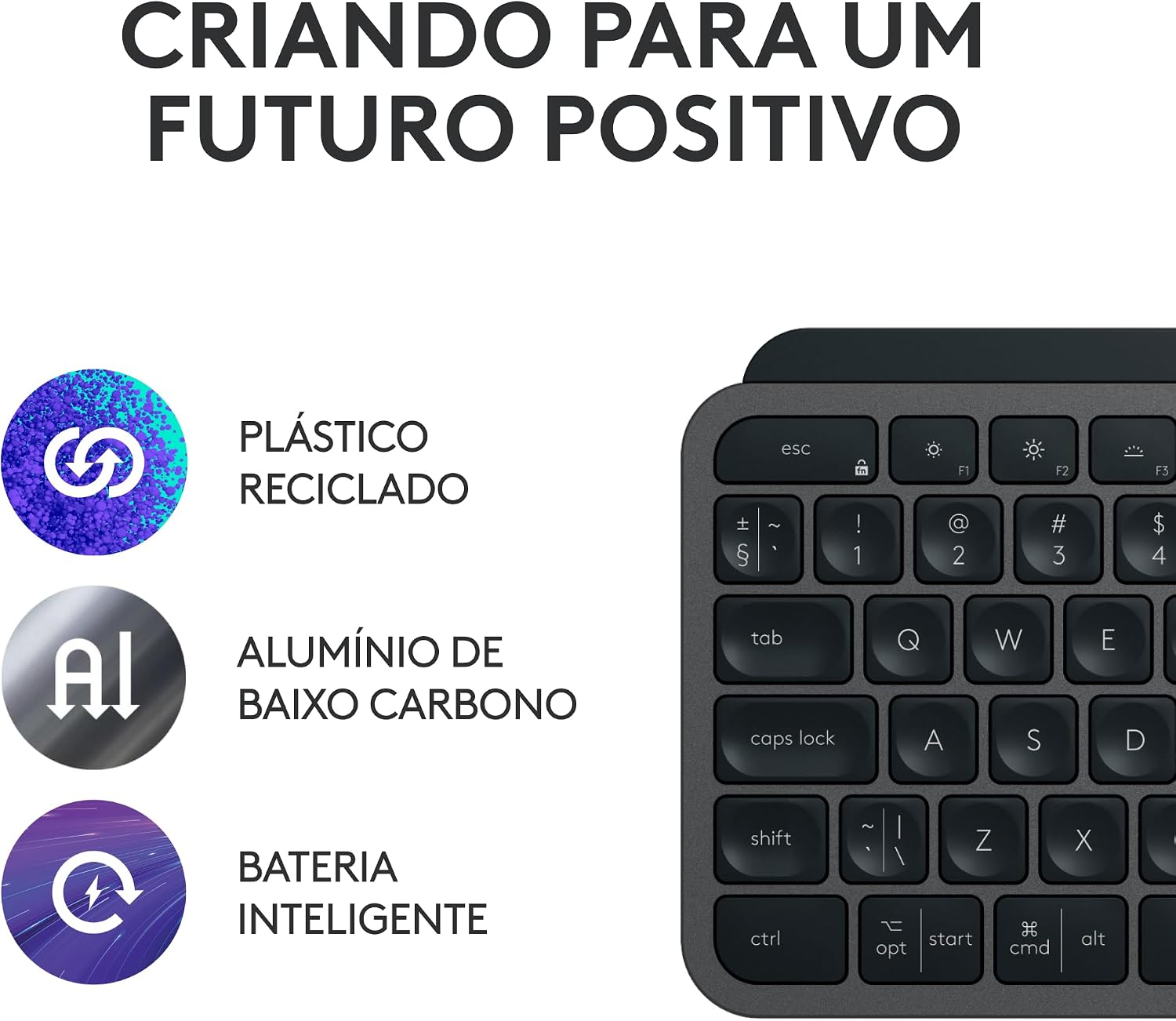 Combo Teclado e Mouse Sem Fio MX Keys S com Apoio para as Mãos, Conexão Bluetooth ou Receptor Logi Bolt, Iluminação Inteligente, Rolagem Rápida, Compatível com Windows, macOS, ChromeOS, Linux- Grafite Combo Teclado e Mouse Sem Fio MX Keys S com Apoio para as Mãos, Conexão Bluetooth ou Receptor Logi Bolt, Iluminação Inteligente, Rolagem Rápida, Compatível com Windows, macOS, ChromeOS, Linux- Grafite