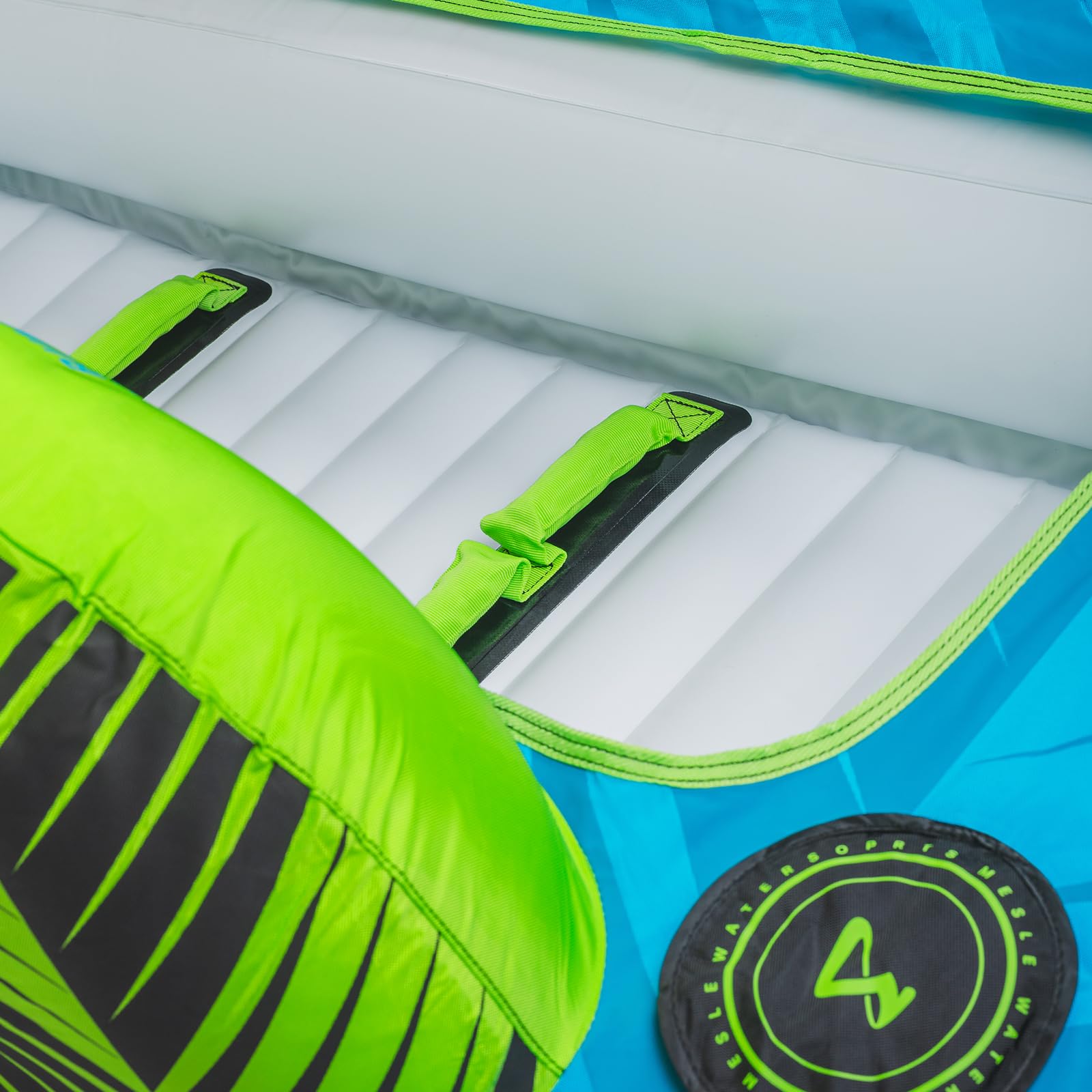 Mesle Flotador de Arrastre Bumper 1-3 Personas Hinchable para Barco y Moto Acuática