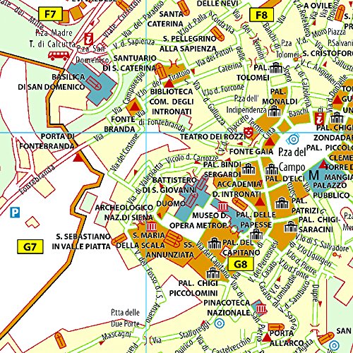 Siena. 1:8.000: Stadtplan 1:8.000: No. 19026