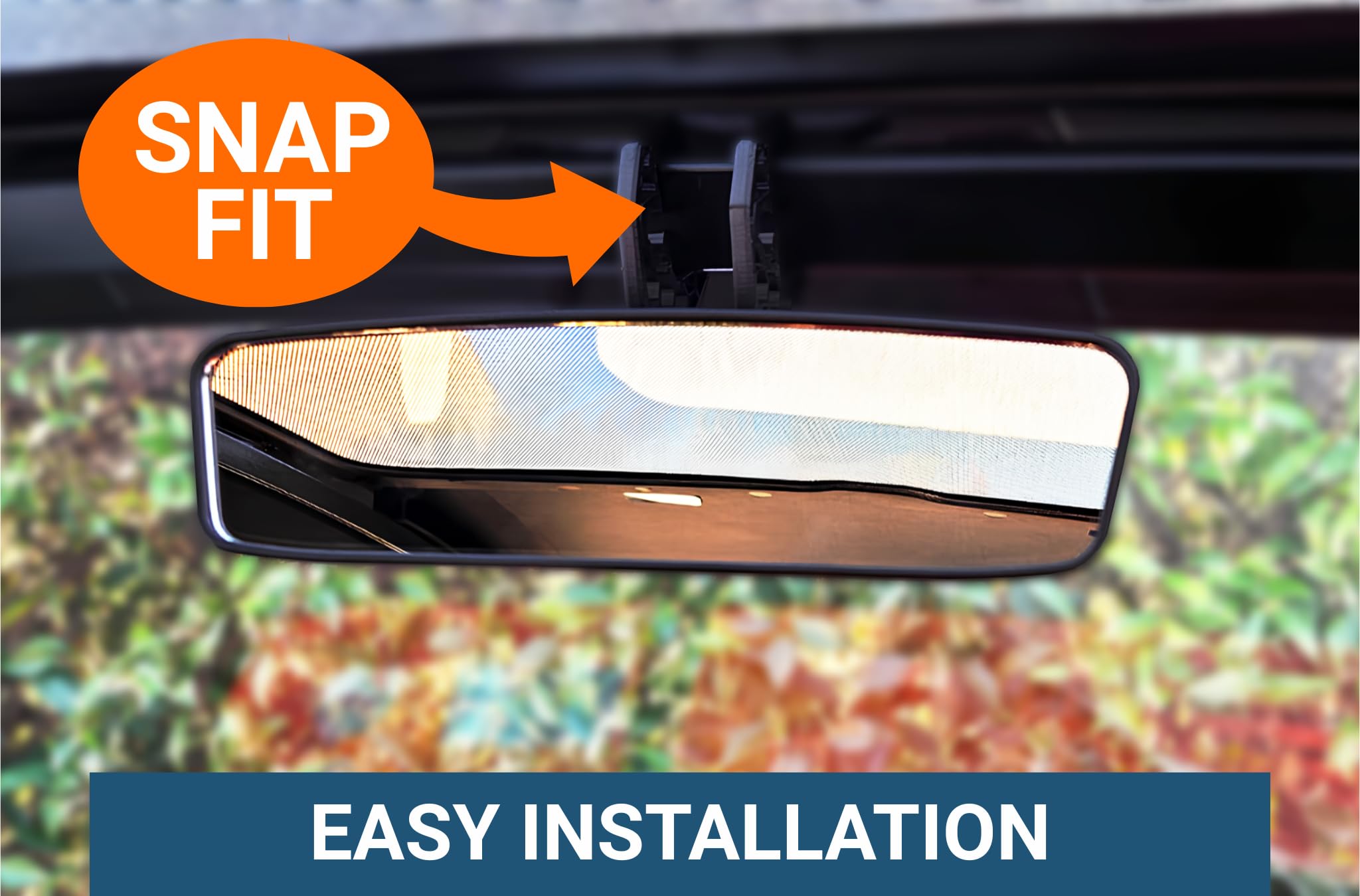 Espejo retrovisor compatible con Citroen ami, adecuado para Fiat Topolino, para Opel Rocks, espejo de fibra de vidrio con visión amplia