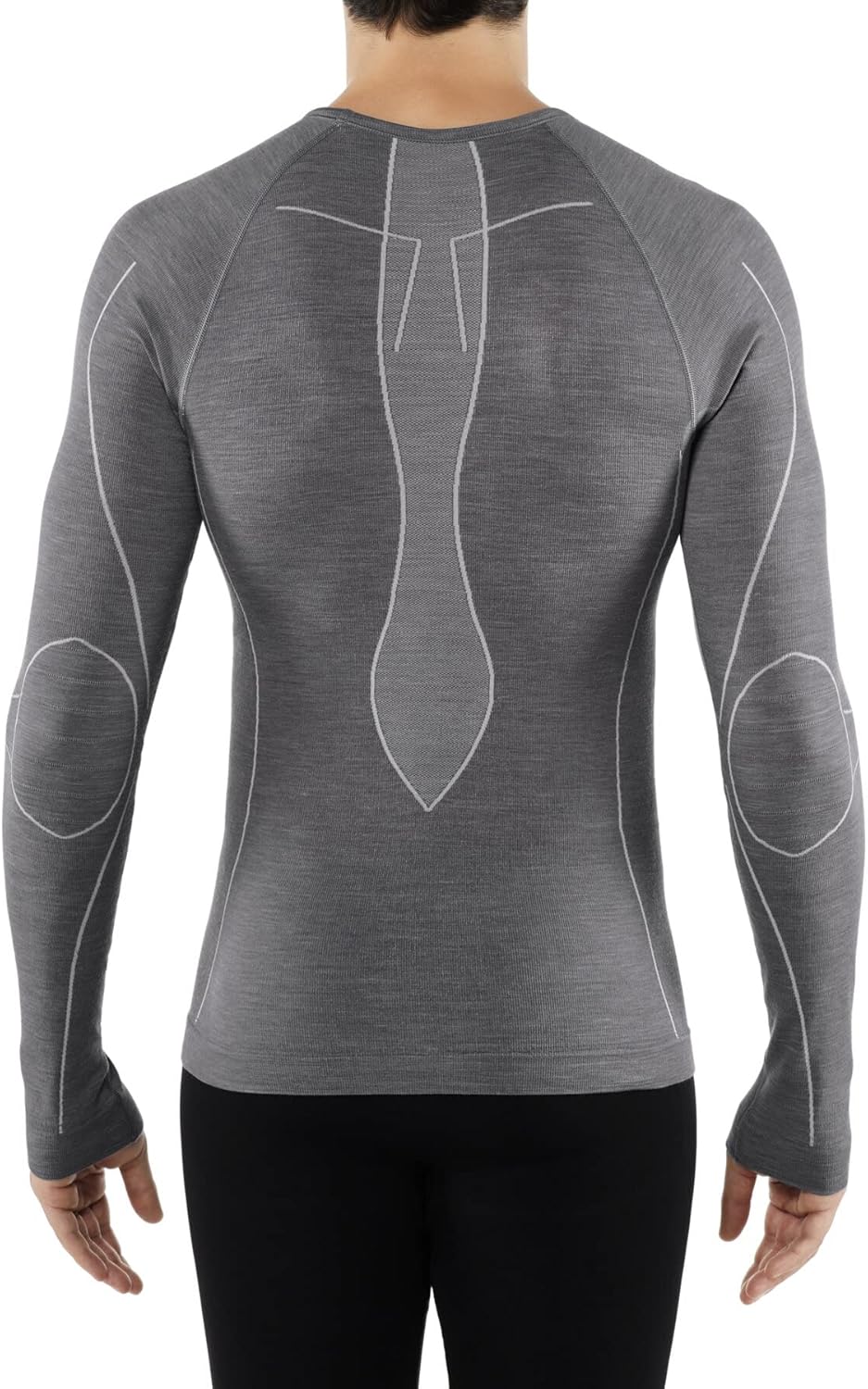 FALKE Men's Wool Tech. Base Layer Top, 1 Piece