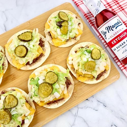 Vista 24 de Yo Mama's Foods Keto Buffalo - Salsa para salsa, marinada y ala, paquete de (2) – Bajo cero carbohidratos, sin azúcar añadido, Whole30, Paleo, sin