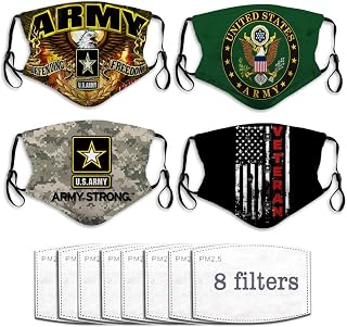 YILINGER US Army Face Mask Adjustable Washable Reusable Dust Balaclava with Filt - Compare price