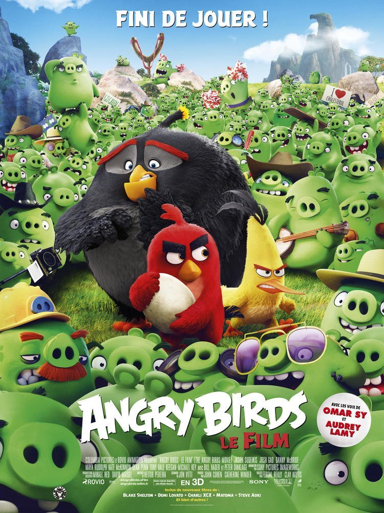 Angry Birds-Le Film [Combo 3D + Blu-Ray + DVD + Copie Digitale-Édition boîtier SteelBook]      Blu-ray
