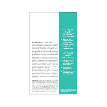 Peter Thomas Roth | Even SmootherTM Instant Reveal Facial Peel | Exfoliator with Glycolic Acid for Brightening