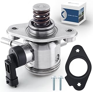KELOKE High Pressure Fuel Pump with Gasket and Bolts Compatible with 2010-2017 Buick LaCrosse Regal Verano & Chevy Captiva Sport Equinox Impala Malibu & GMC Terrain, L4 2.4L, Replace# EP1028 12641847