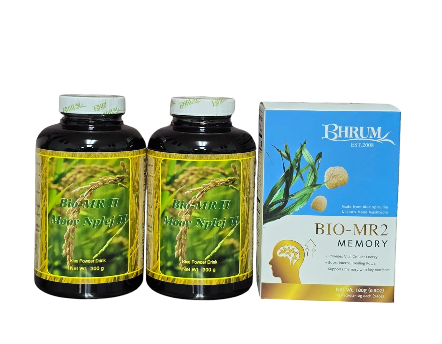 Bhrum Bio-MR2 Special Bundle Healthy Powder Drink Mix (Bio-MR2+ Memory)