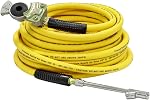 TIROL Glad Hand Air Hose Tire Inflator Kit 3/8 in x 50 ft Heavy Duty Hybrid Air Hose for Semi Truck Tractor Trailer, Lightweight Truck Inflator Kit with 1/4" NPT and 1/2" NPT Endings