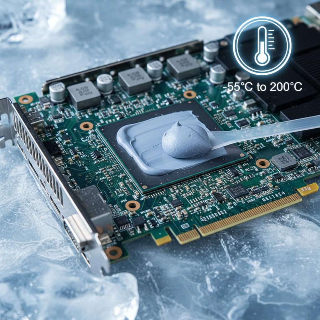 Gelid Solutions GN-Ultimate 10W Thermal Putty 50 g. Non-Electric - Density (g/cm): 3.3 - Temperature C: -30 to 200C - High Thermal Conductivity - Compatible with Apple, Intel, AMD, Nvidia