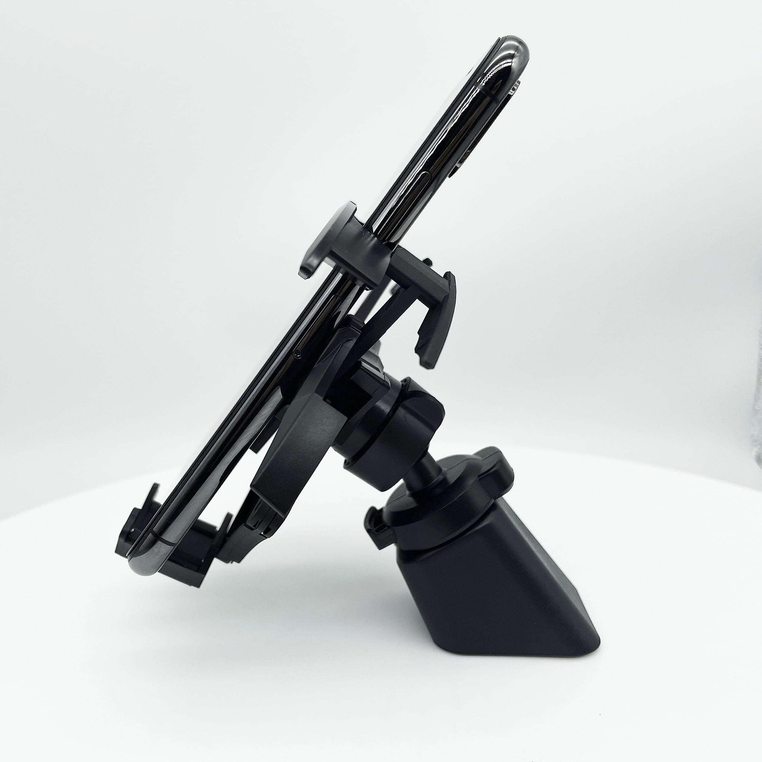 Soporte de teléfono de murciélago oscuro para escritorio, soporte creativo para teléfono de mesa de murciélago, soporte único para teléfono celular para accesorios de escritorio para