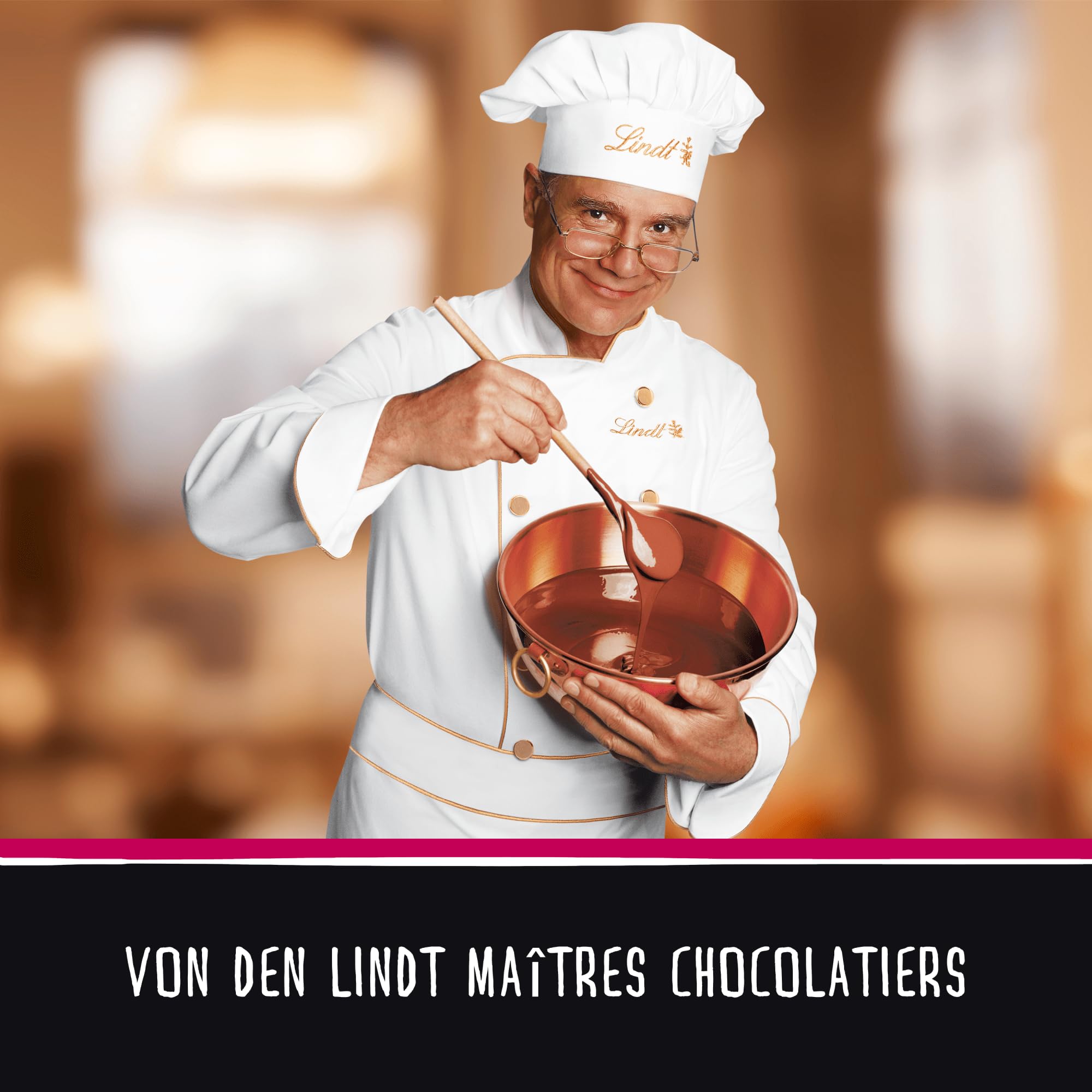 Lindt Hello Schokolade, geröstete salzige Mandeln, 100 g (Packung mit 9)