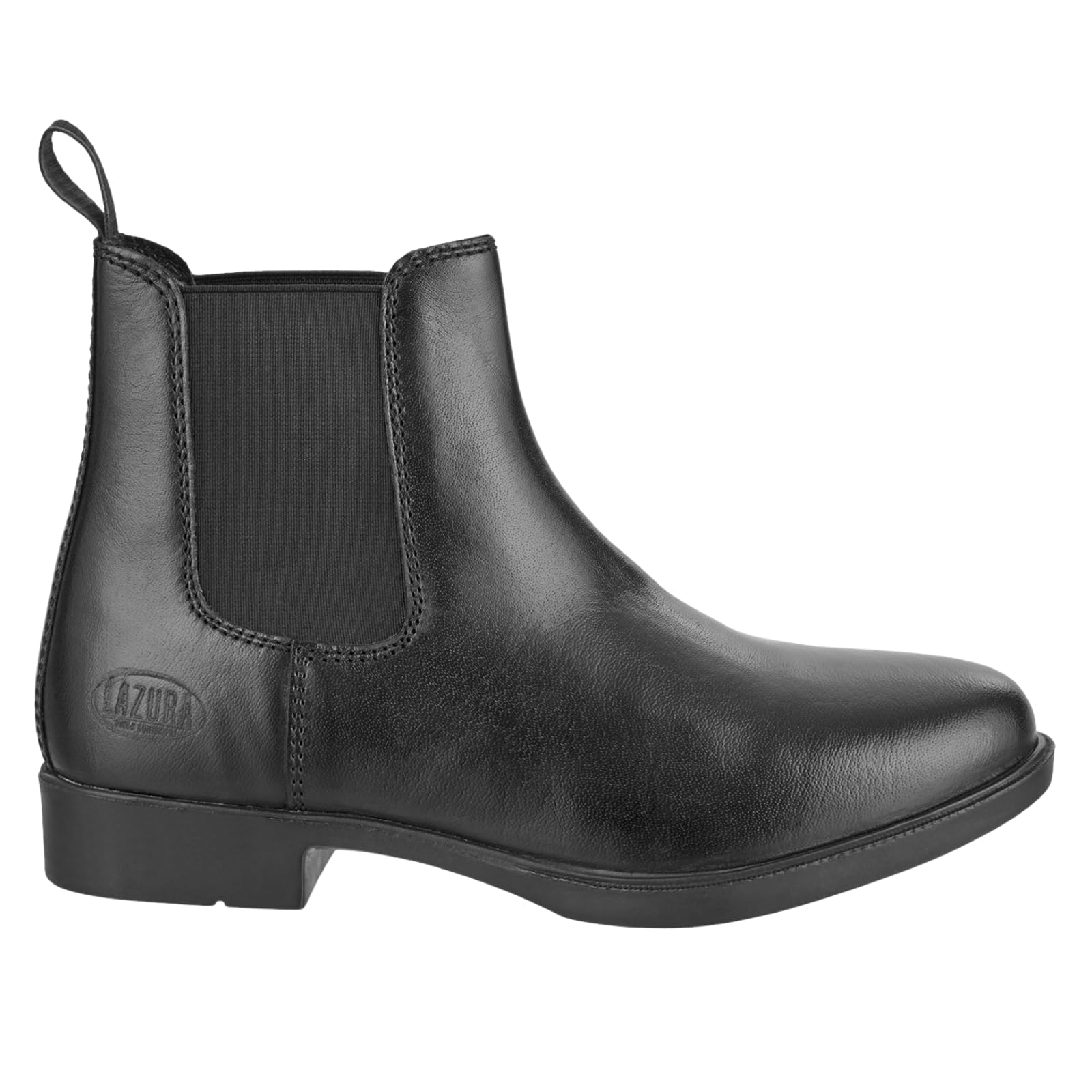Lazura Jodhpur Reitstiefelette Classic Leder schwarz