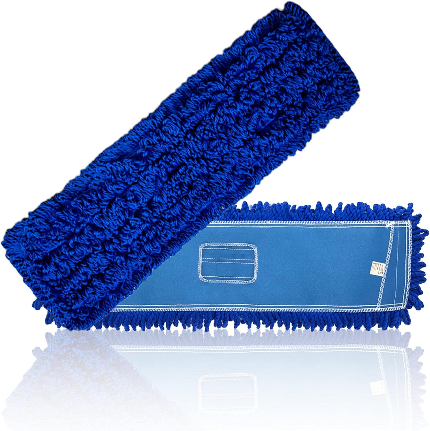 Kleen Handler 48 inch Microfiber Dust Mop | Extra Large Washable Commercial Mop Head Replacement : Industrial & Scientific