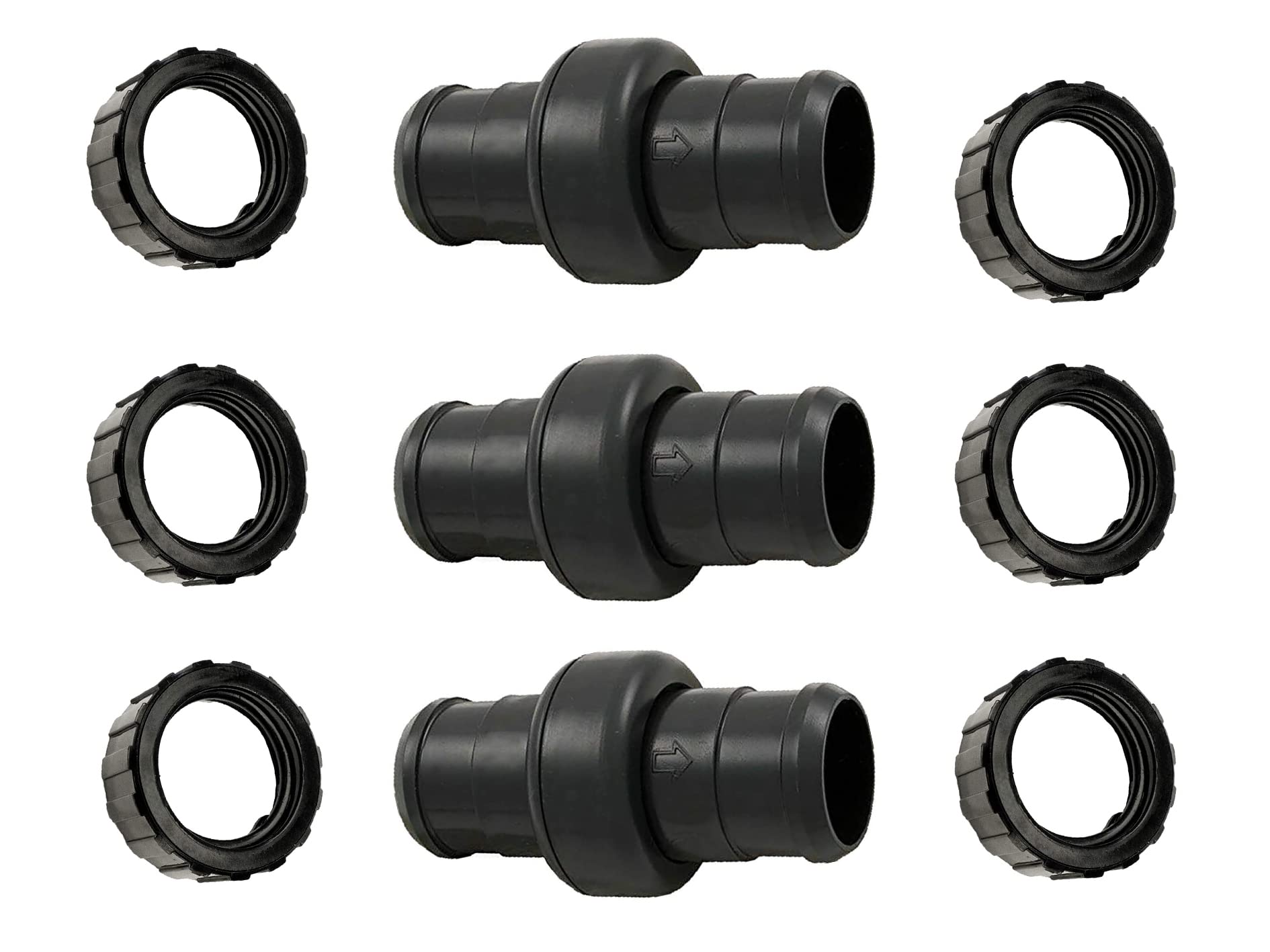 Amptyhub360 Black Max and TR36P Pool Cleaner Pool Cleaner Hose Swivel 9-100-3003 Replacement for Zodiac Polaris 360 Black Max and TR36P Pool Cleaners (3 Pack)