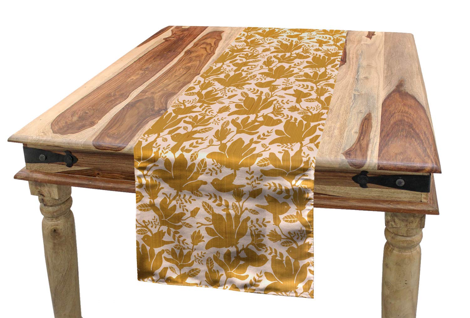 ABAKUHAUS Runner Da Tavola Mandala – Centrotavola Rettangolare 40x180 Cm – Tessuto Turco In Poliestere, Lavabile In Lavatrice - 3