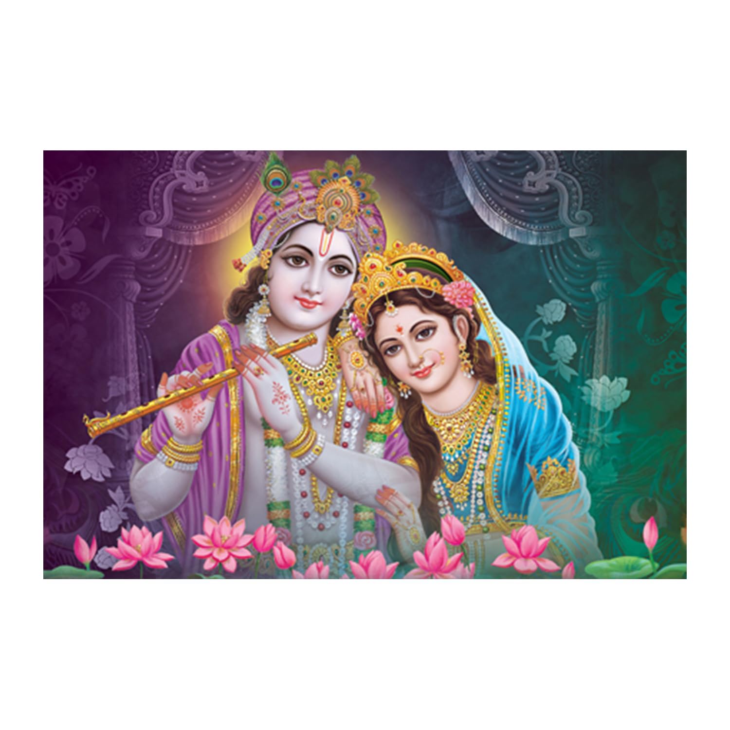 Ram Darbar Poster - Religious Art Print -20 Ram Darbar Poster - Religious Art Print -20
