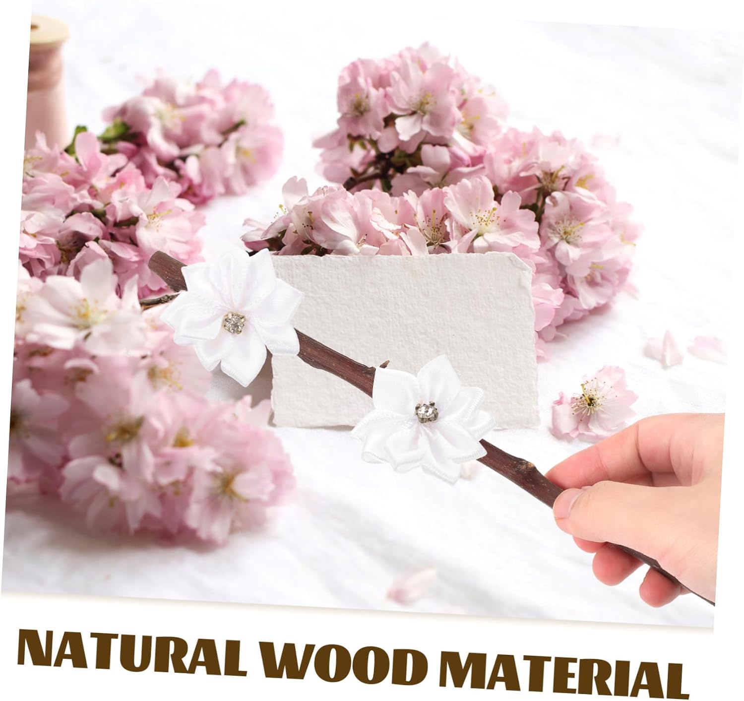50pcs Natural Willow Branches Logs Twigs Sticks for DIY Crafts Photo Props