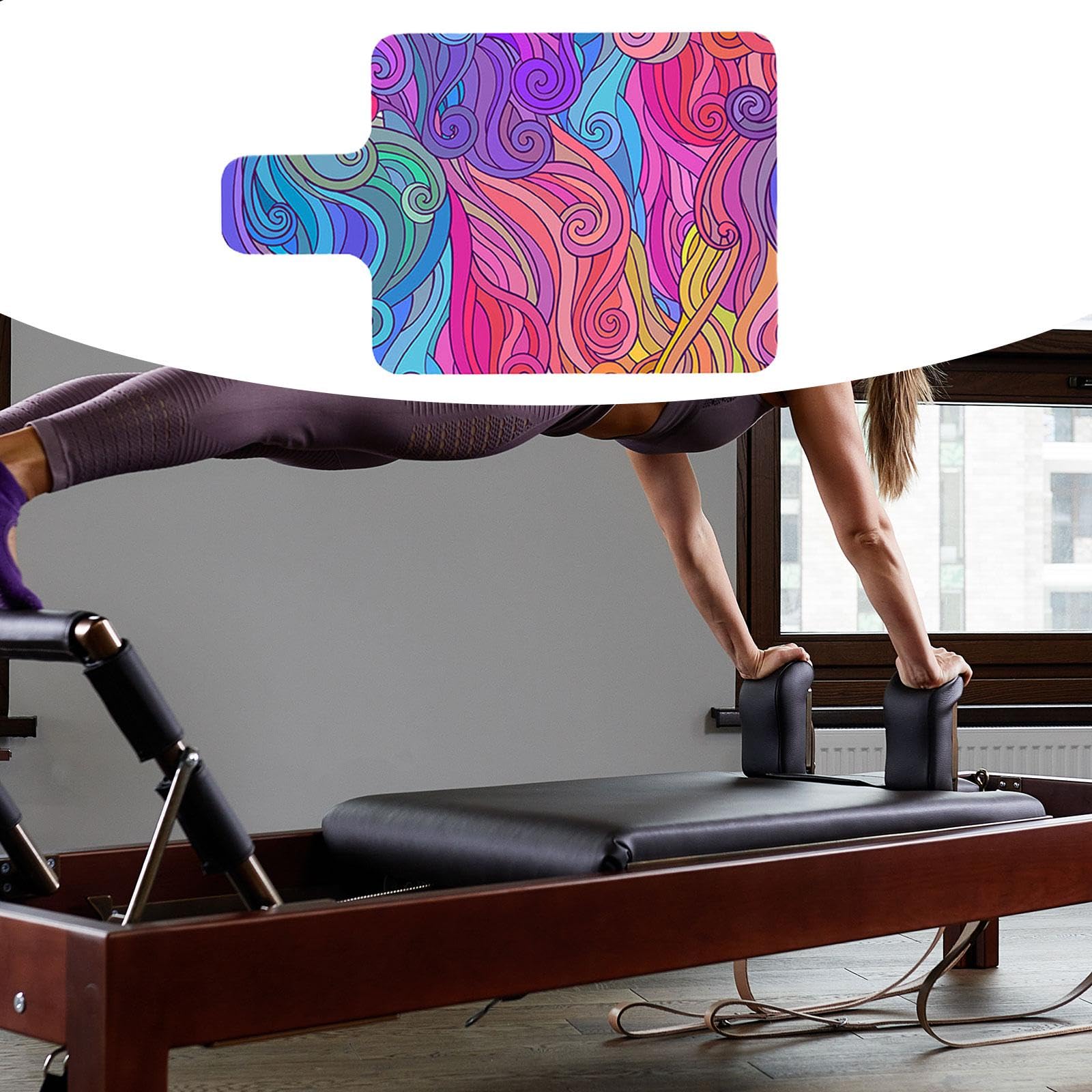 Oshhni Tappetino per Pilates Reformer Tappetino Antiscivolo per Pilates Reformer Tappetino per Pilates Reformer Professionale Che assorbe Il Sudore per