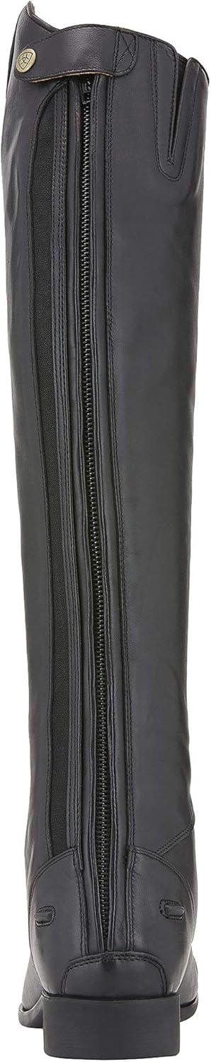 ARIAT Men's Heritage Contour Field Zip Tall Riding Boot Black