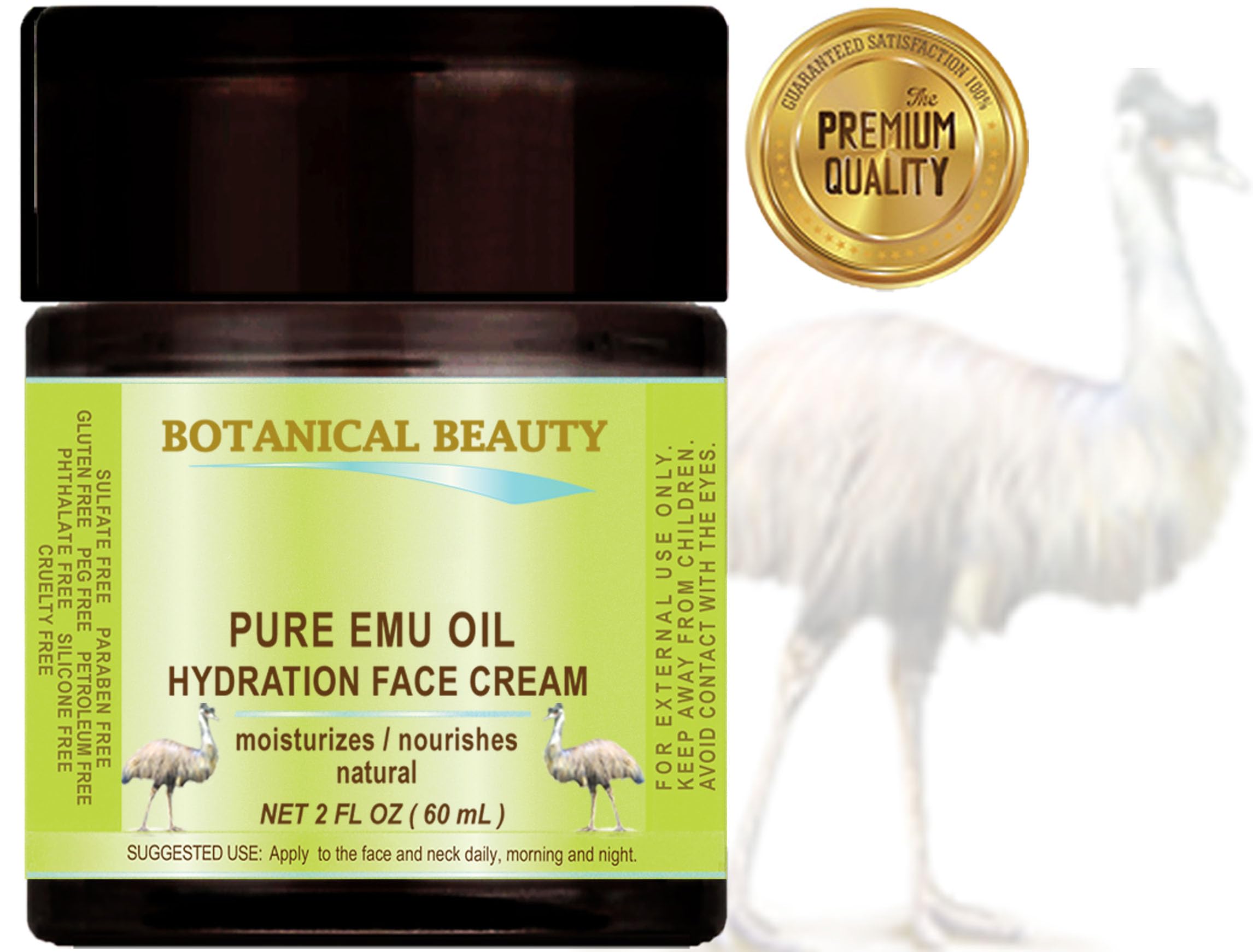 Amazon.com: PURE EMU OIL HYDRATION FACE CREAM For Normal - Dry
