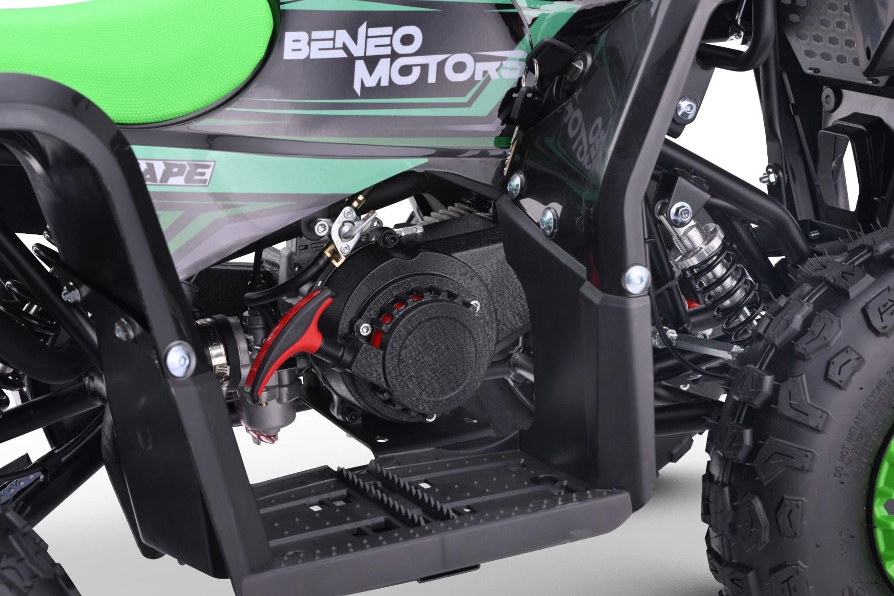ATV - Pocket Quad para niños Beneo Motors Escape Verde – 49 cc