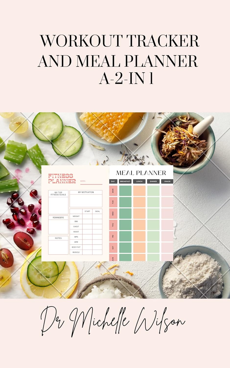 Workout Tracker And Meal Planner Workout Journal, Workout And Food