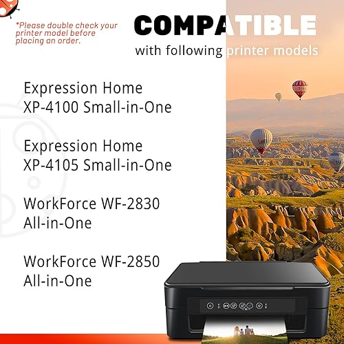 Miniatura 2 de COCCINK 200XL - Cartuchos de tinta para Epson 200 XL T200 para Expression XP 200 300 310 400 410 Workforce WF-2520 WF-2530 WF-2540 Paquete combinado