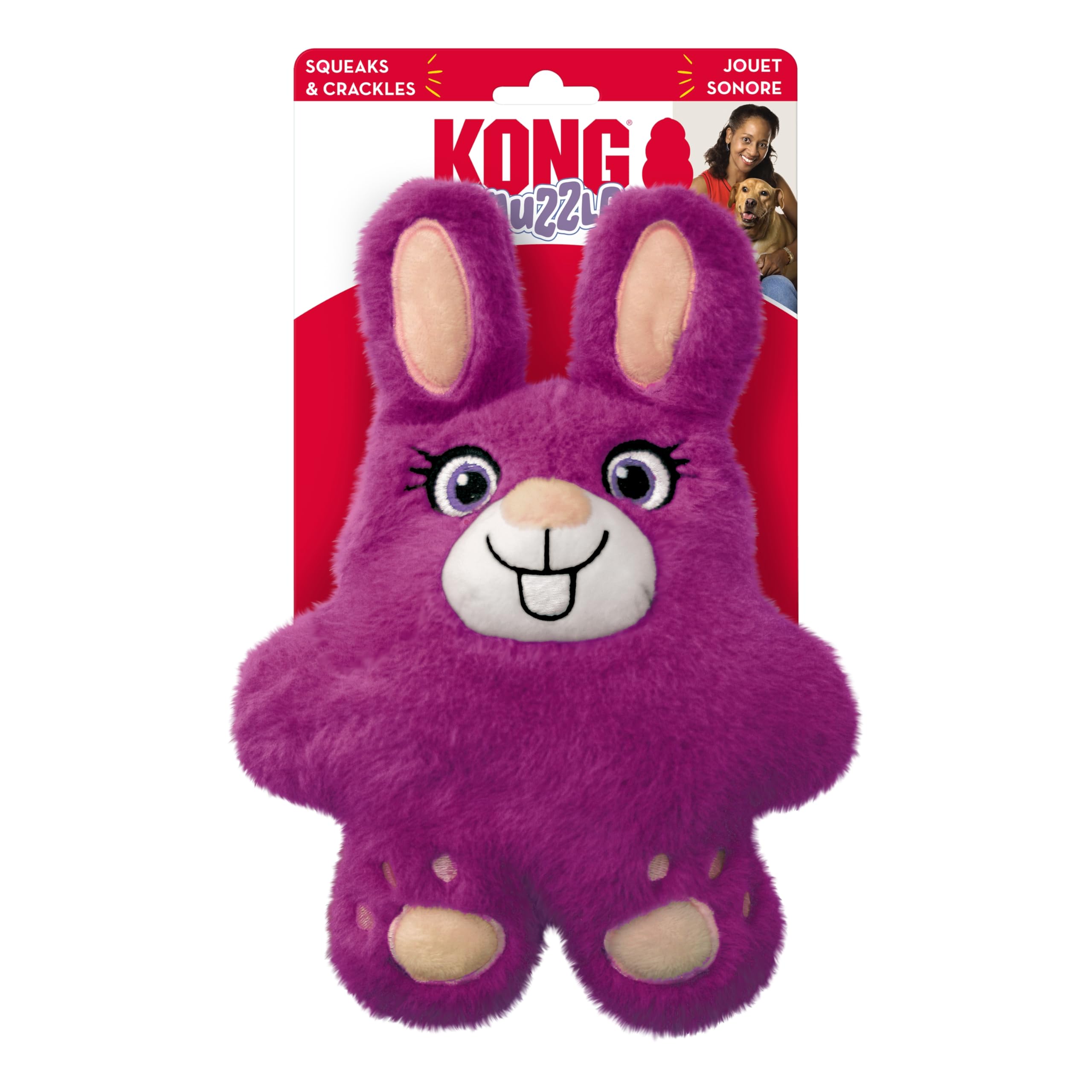 Amazon.com : KONG Snuzzles Bunny Md : Pet Supplies